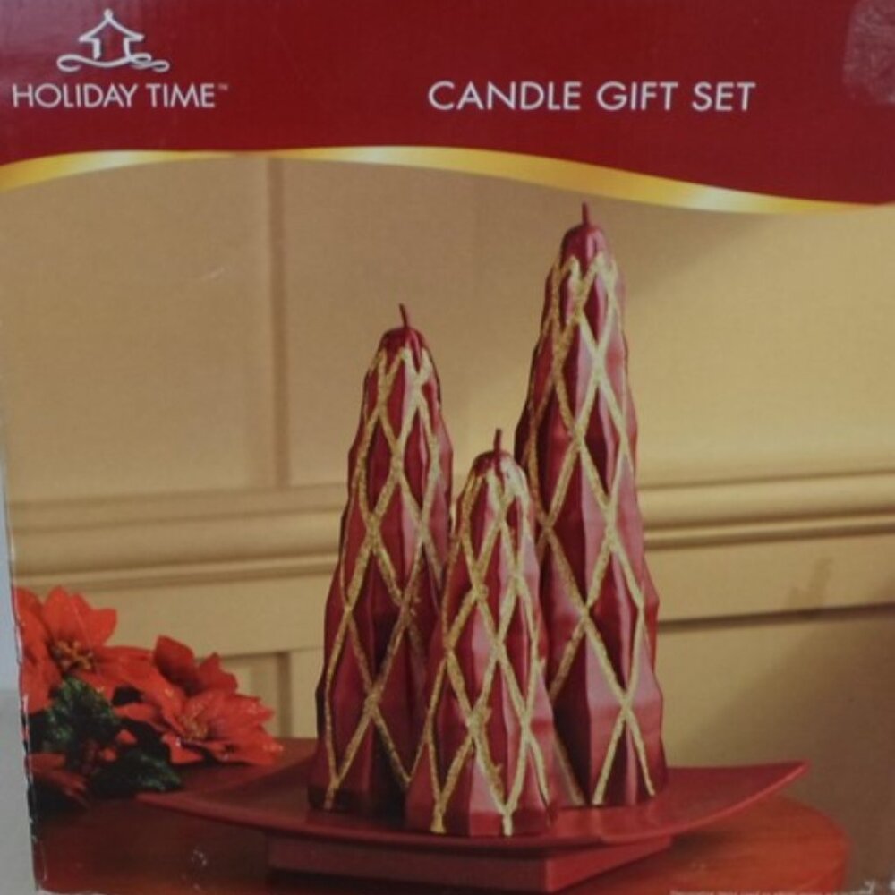 Holiday Time Candle Gift Set
